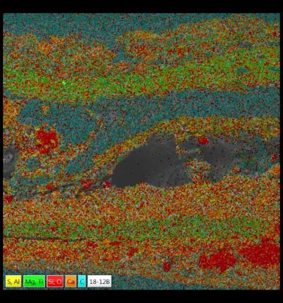 Sección A – Imagen MEB general a 227x